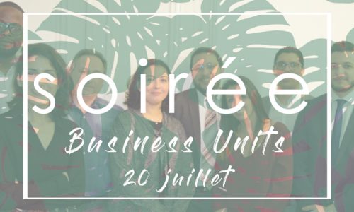 Pour leur soirée business les équipes Insurance & Industrie et Services ont invité leur équipe à une dernière soirée business avant les congés d'été