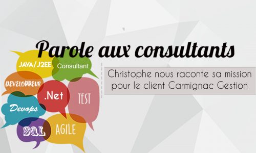 Projecteur sur Christophe