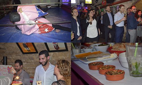 Jeudi 28 avril dernier était l'occasion pour nos collaborateurs de venir se défouler à notre afterwork Lucha Libre !