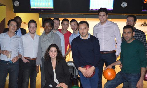 Objectware conviait ses salariés à un afterwork bowling le 12 novembre dernier